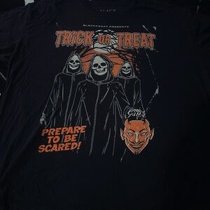 Black Craft Trick or Treat black cotton t-shirt - size 3XL
